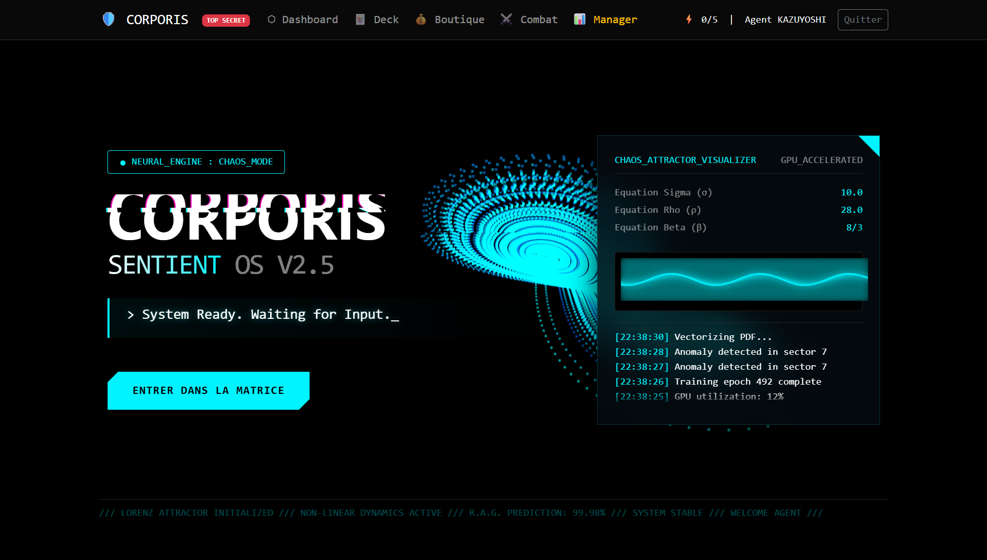CORPORIS — Plateforme LMS B2B avec moteur RAG